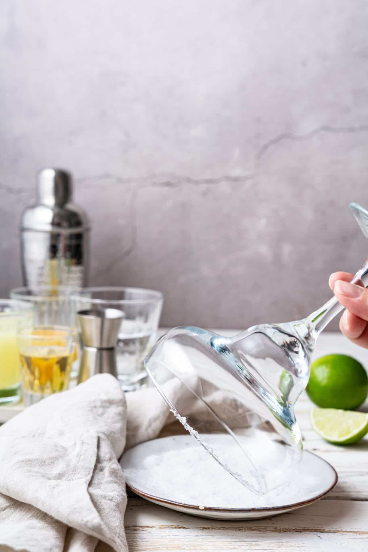 Virgin Margarita Twist and Toast