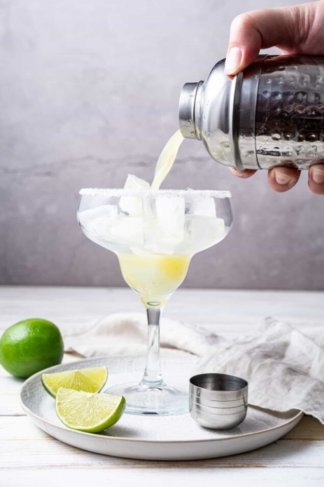 Virgin Margarita Twist and Toast