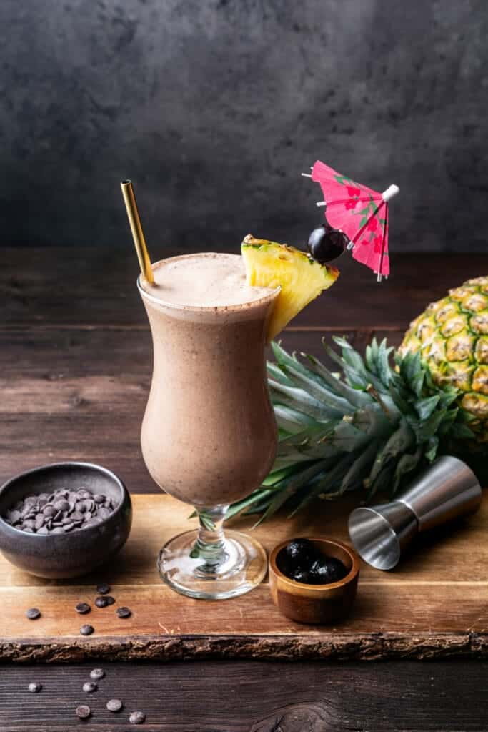 Chocolate Piña Colada - Twist and Toast