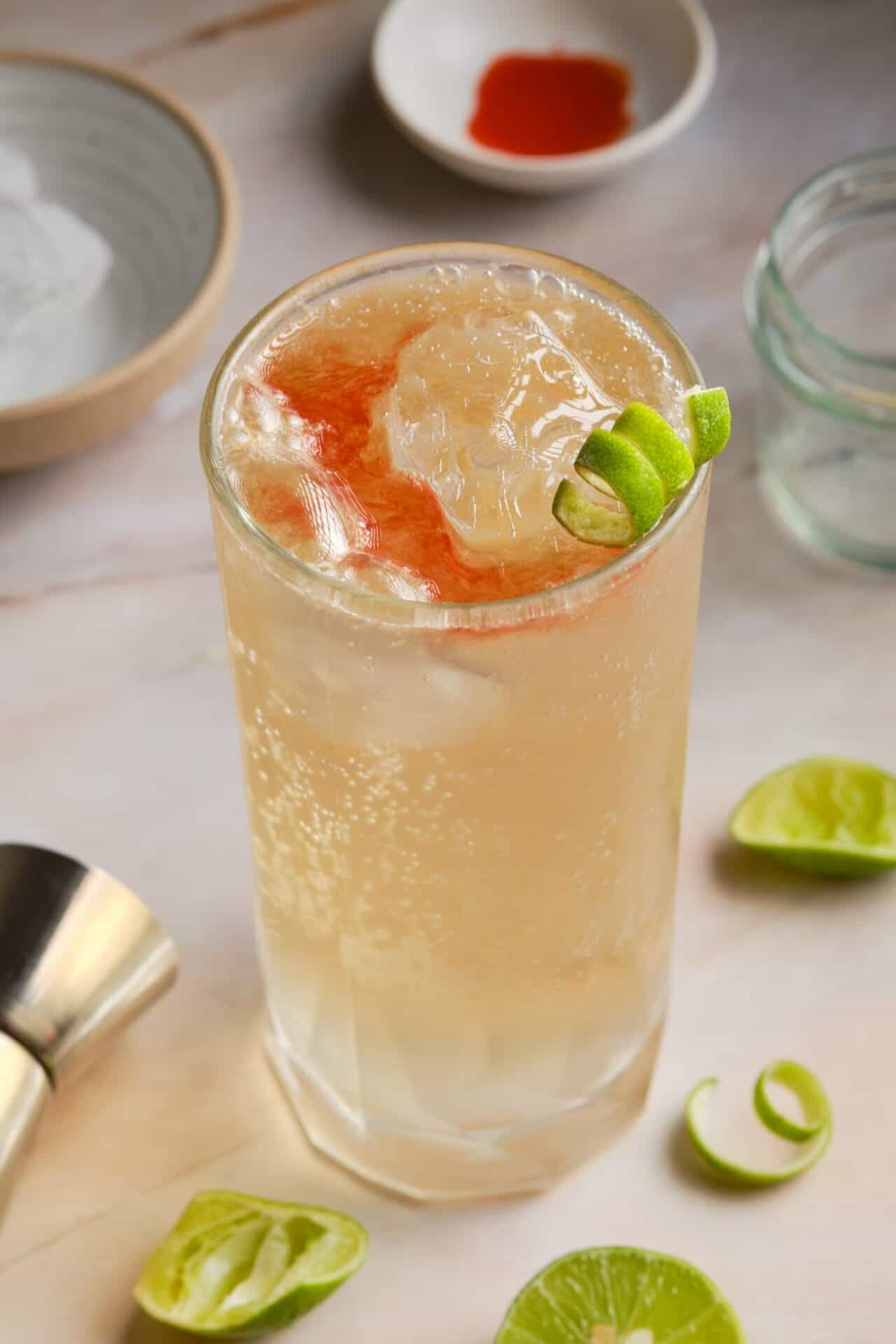 Chilcano Cocktail Twist and Toast