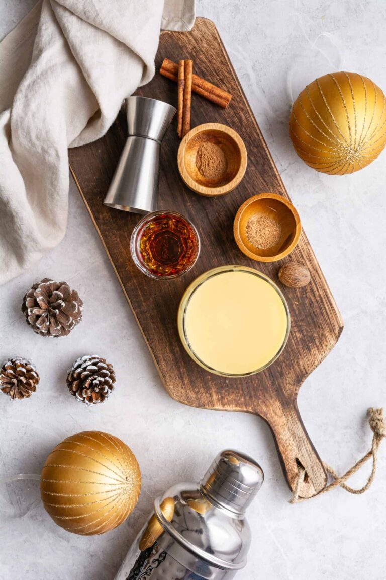 Spiked Eggnog - Twist and Toast