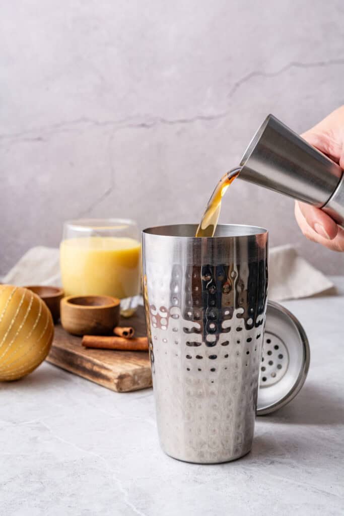 Spiked Eggnog - Twist and Toast