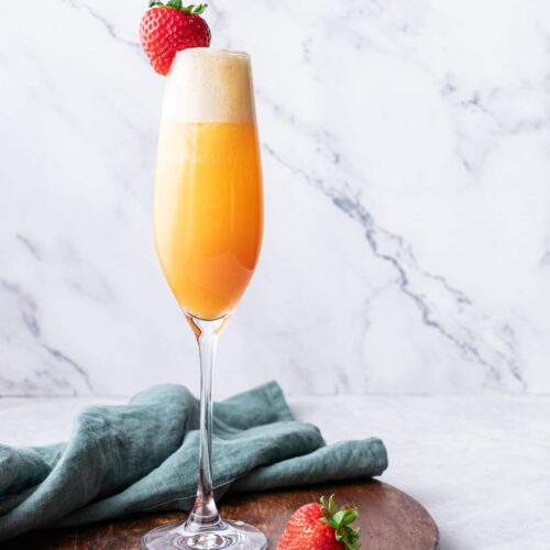 Strawberry Mimosa - Twist and Toast