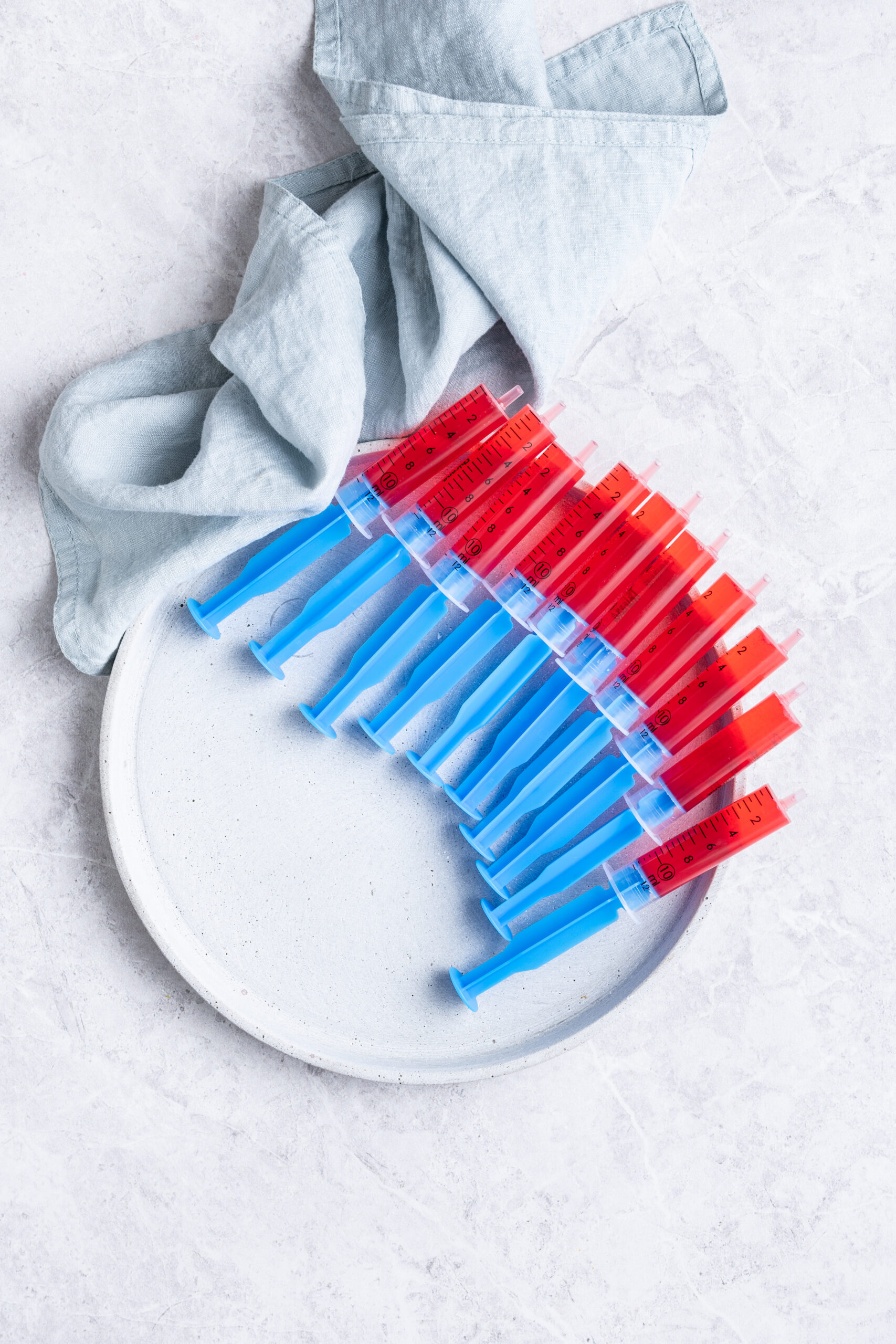Syringe Jell-O Shots - Twist and Toast