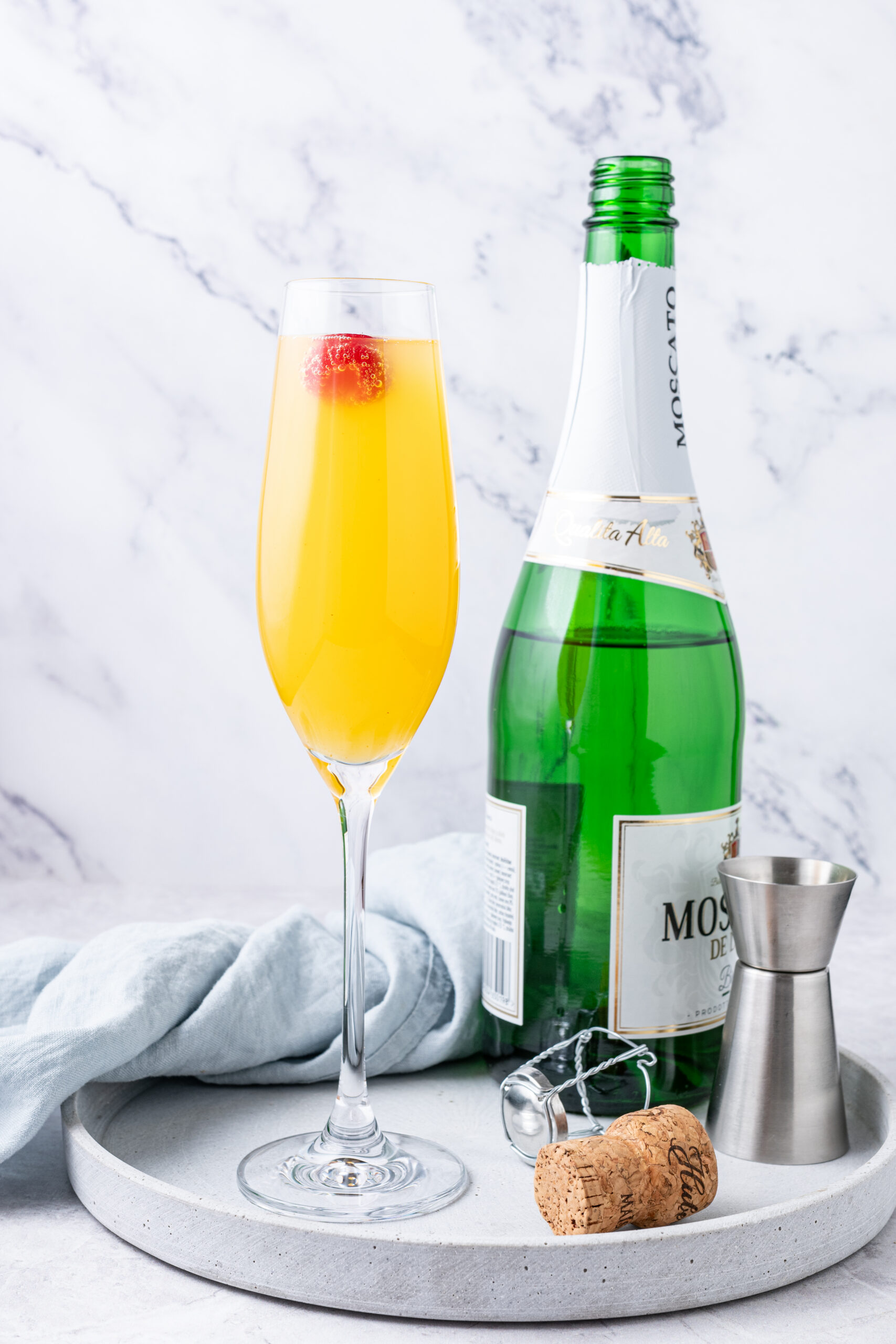 Peach Mimosa - twistandtoast