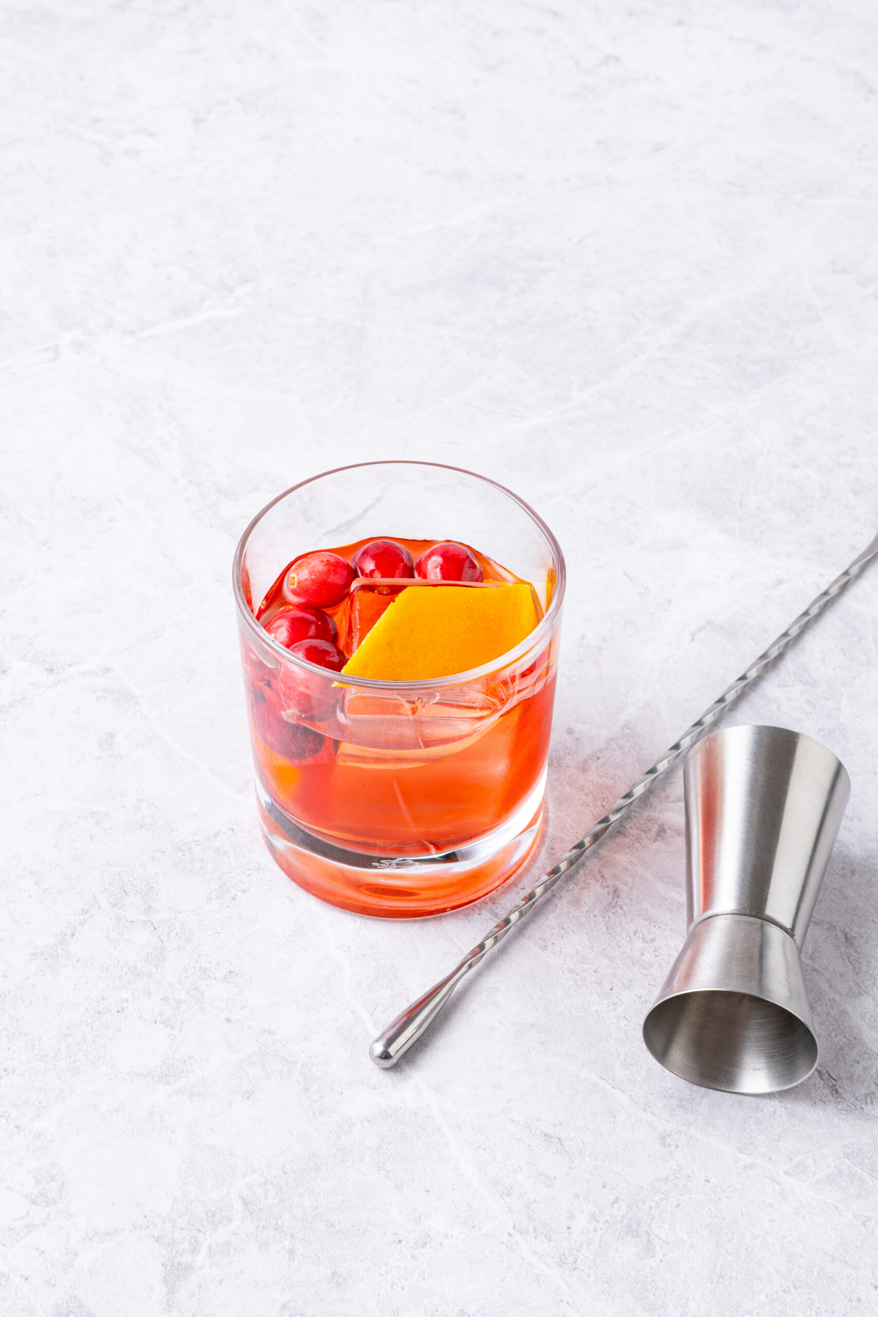 Cranberry Old Fashioned - twistandtoast