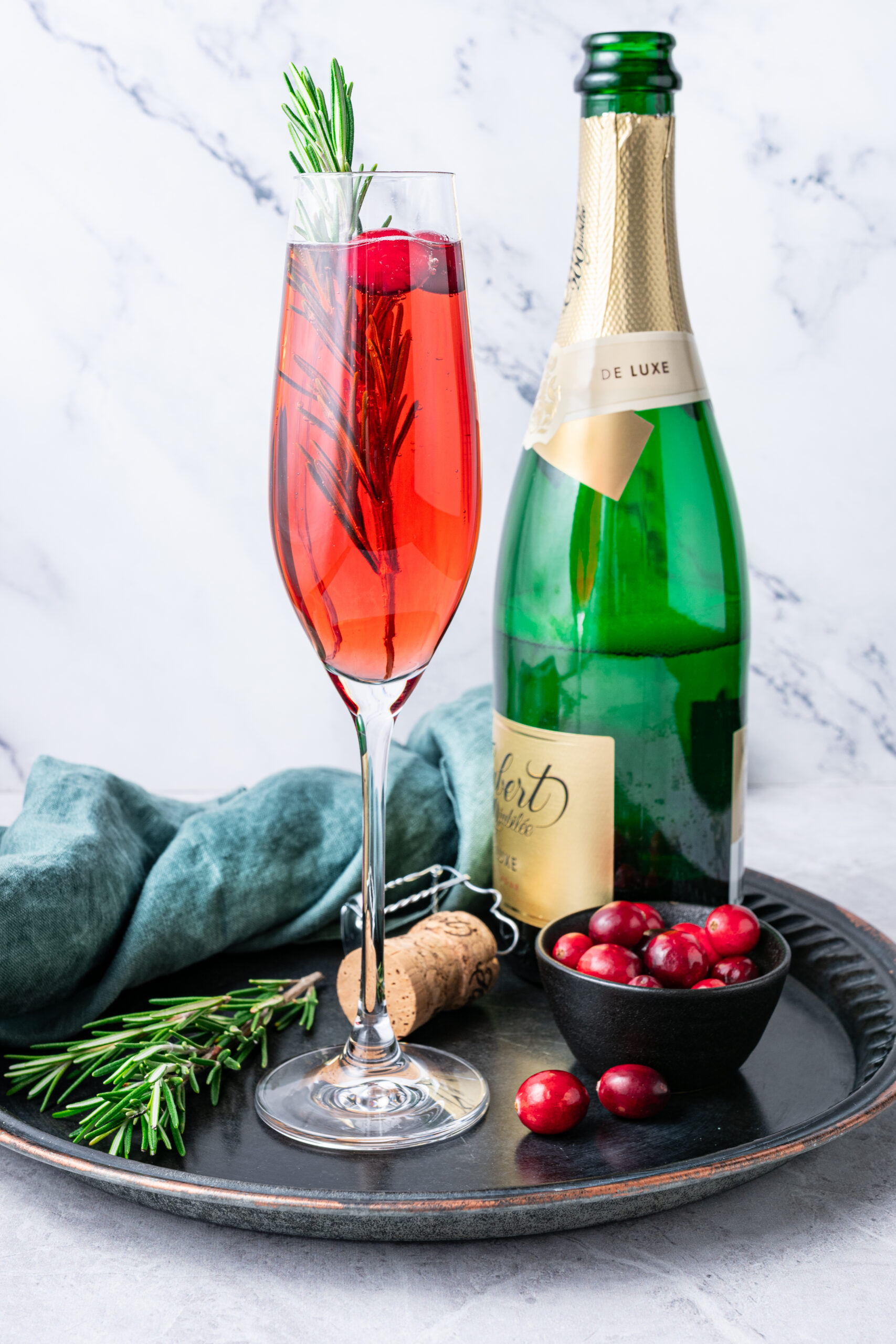 Cranberry Mimosa - twistandtoast