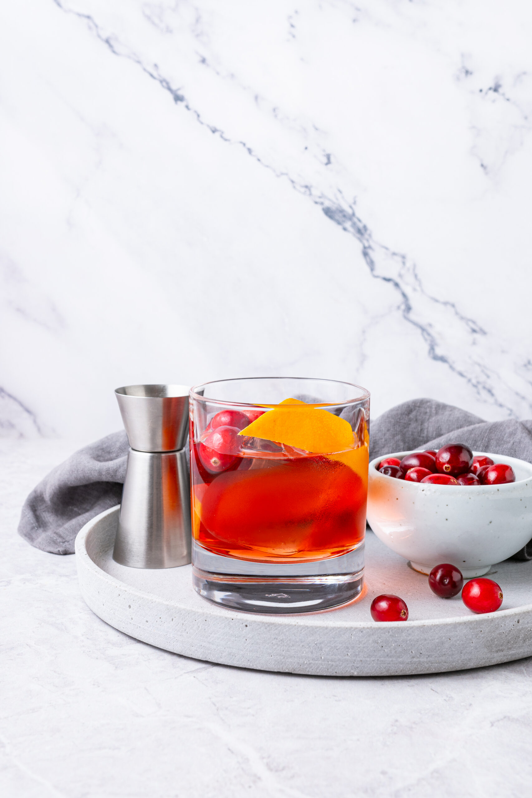 Cranberry Old Fashioned - twistandtoast
