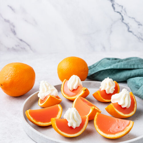 Orange Creamsicle Jell-O Shots - Twist and Toast