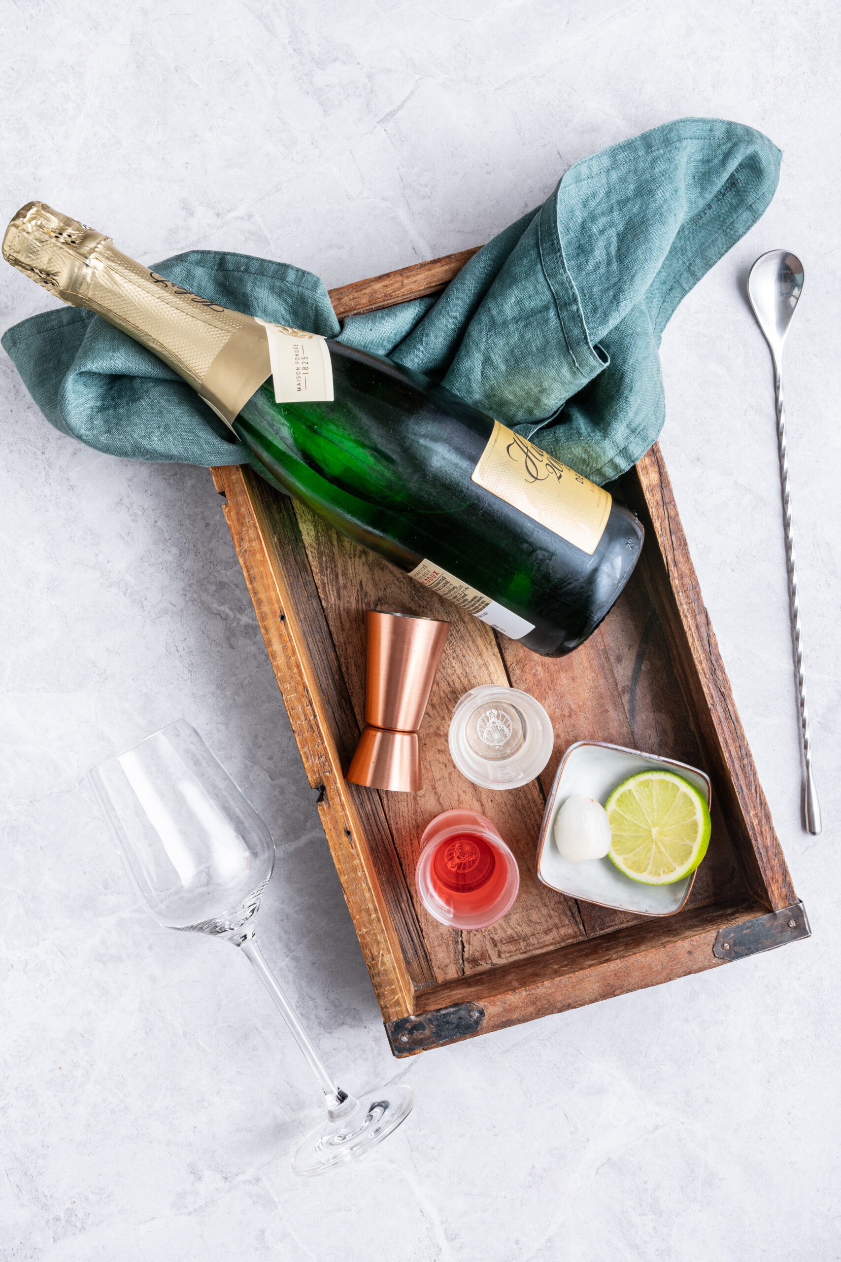 Lychee Spritz - twistandtoast