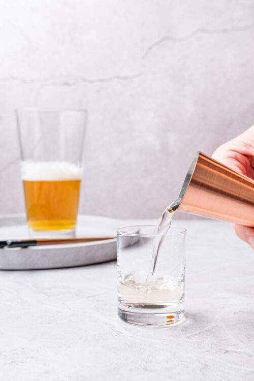 Sake Bomb Recipe - step 1