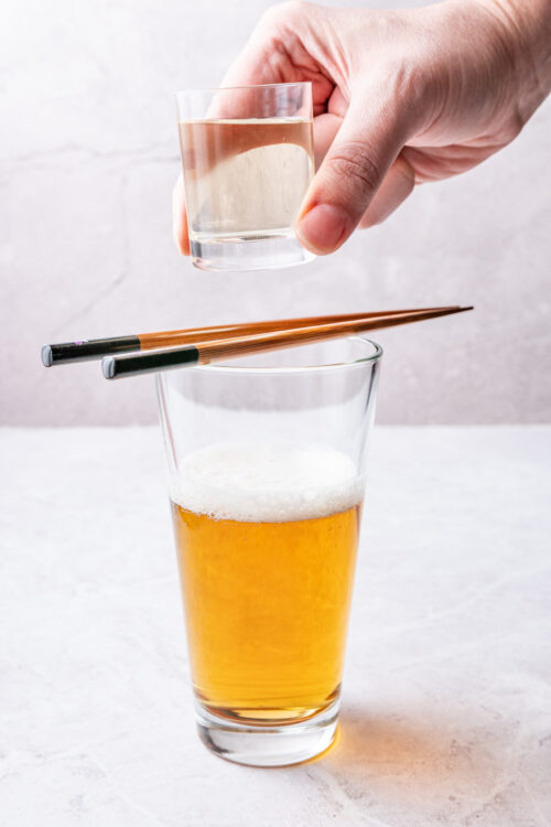 Sake Bomb Recipe - step 2