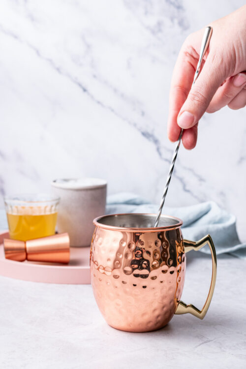 Raspberry Moscow Mule step 2