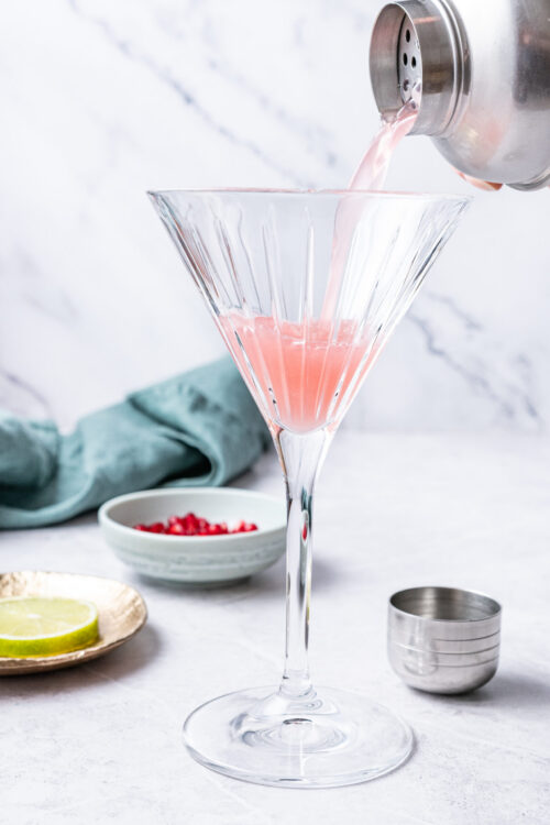 Pomegranate Cosmopolitan step 2