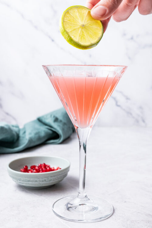 Pomegranate Cosmopolitan step 3